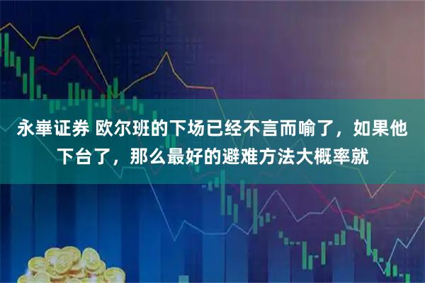 永崋证券 欧尔班的下场已经不言而喻了，如果他下台了，那么最好的避难方法大概率就